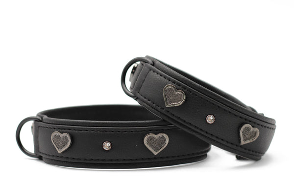 Halsband Philadelphia, Schwarz-Schwarz