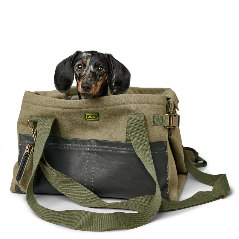 Tragtasche mit Hundedecke MADISON, Khaki