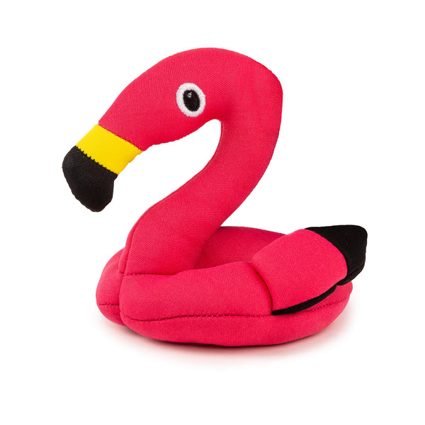 Floating Dog Toy Flamingo pink