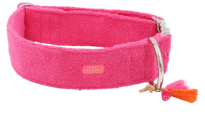 Frotte Halsband Pink