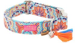 Hundehalsband Hippie Blue