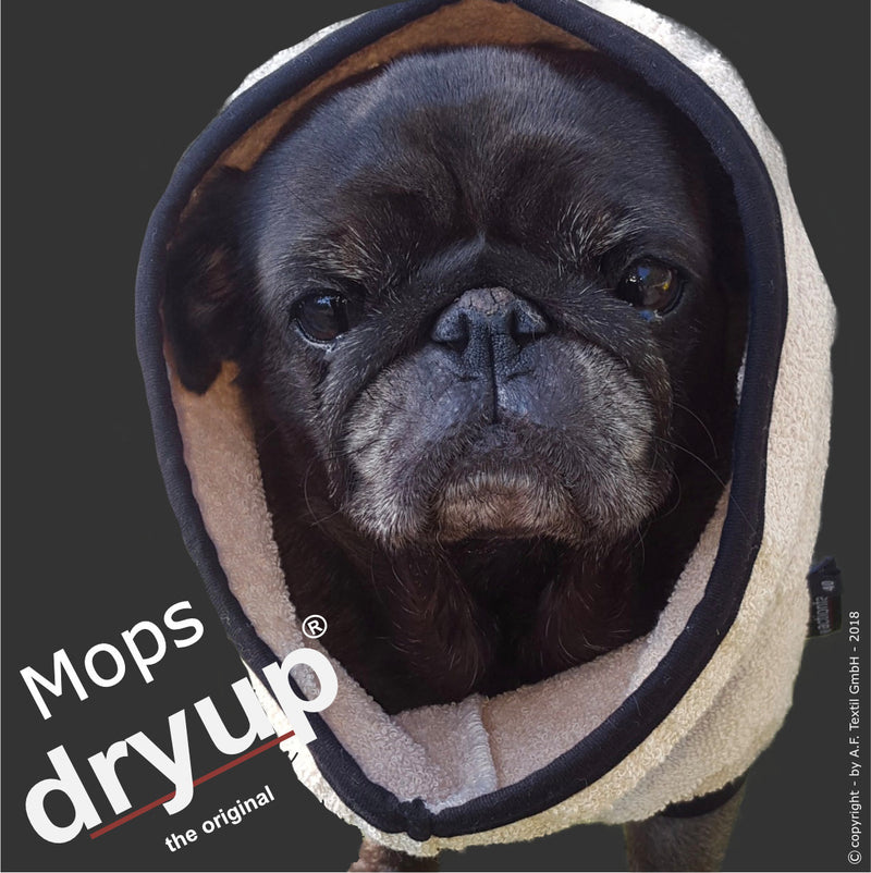 DryUp für Mops, sand
