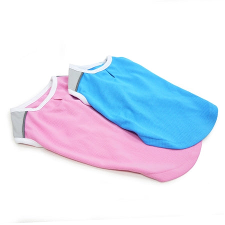 Kühlendes Shirt iCool, blau oder pink