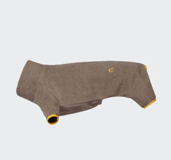 Hundepullover für Dackel, Fleece Cornwall Toffee