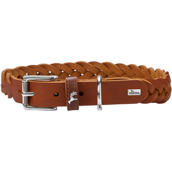 Halsband Solid Eduction Special, cognac