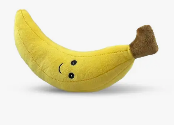 Banane Spielzeug aus Plüsch