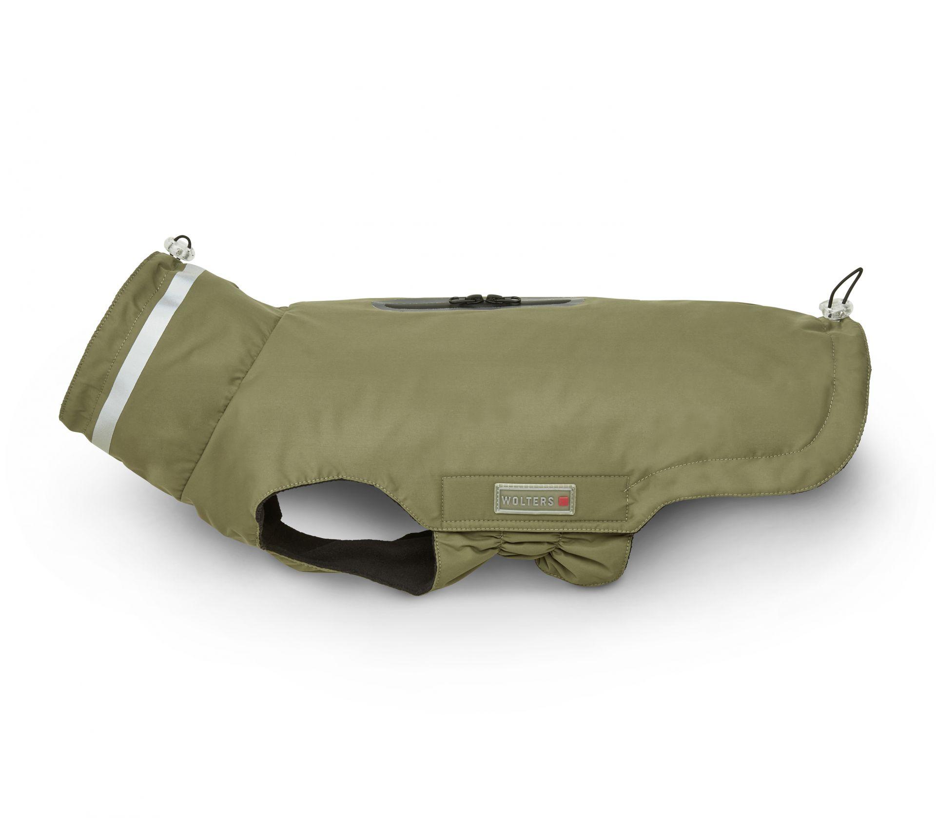 Outdoor Regenjacke Modern Classic für DACKEL Olive