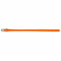 Lederhalsband round Orange – Bild 3