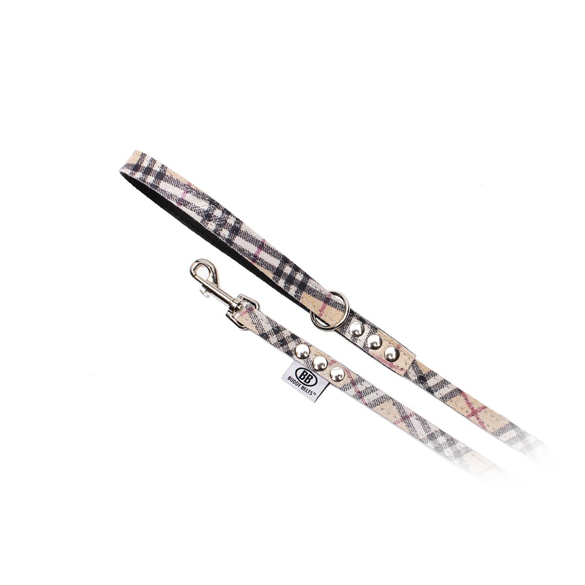 Buddy Belt Leine Elite Plaid