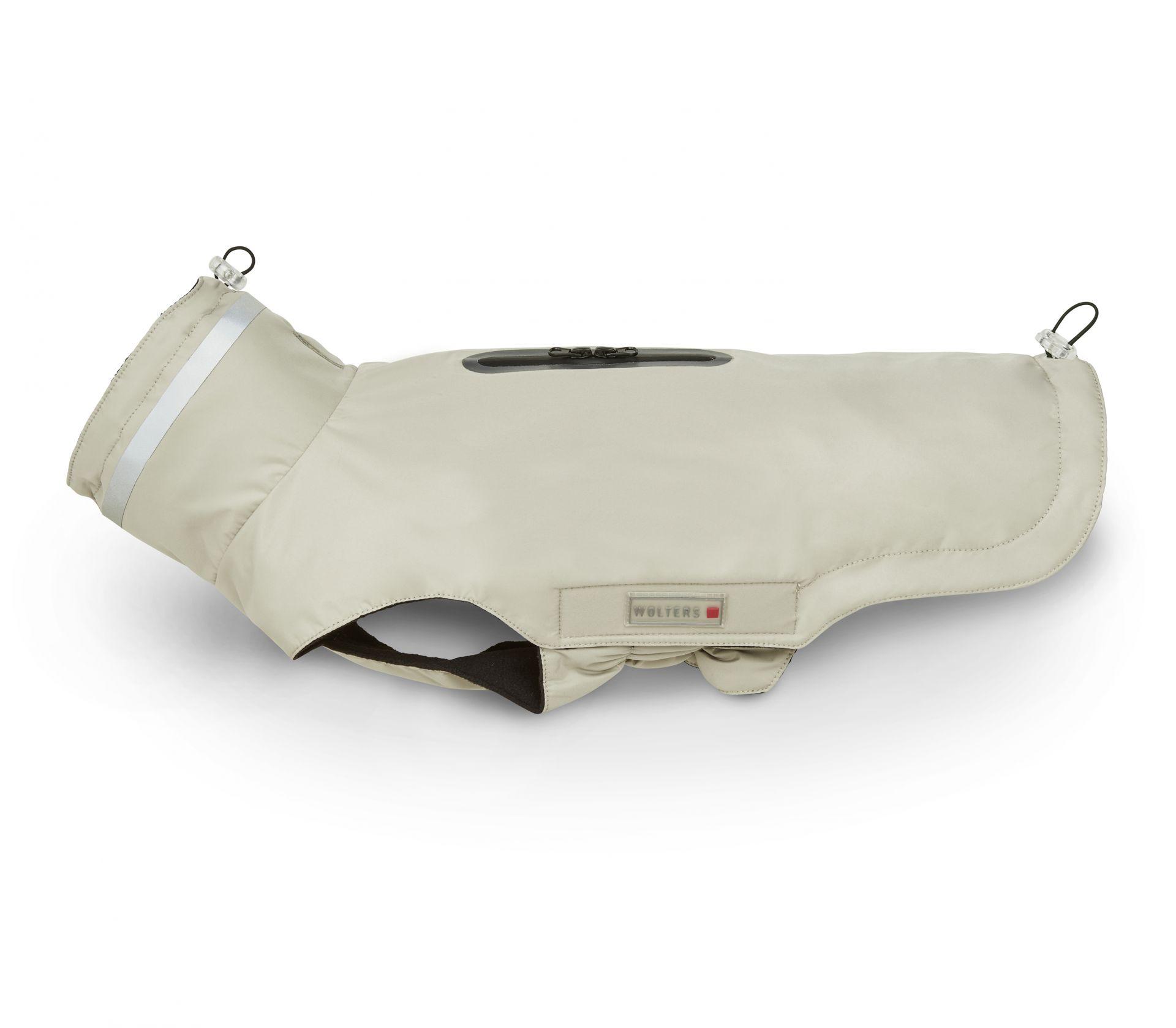 Outdoor Regenjacke Modern Classic für DACKEL Taupe