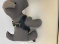 Harness aus Leder Dunkelblau – Bild 3