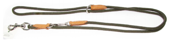 Leine Tau und Leder Camel