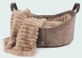 Hundedecke Webpelz, Beige – Bild 4