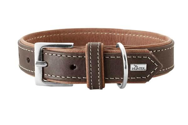 Halsband Porto Dunkelbraun/Cognac