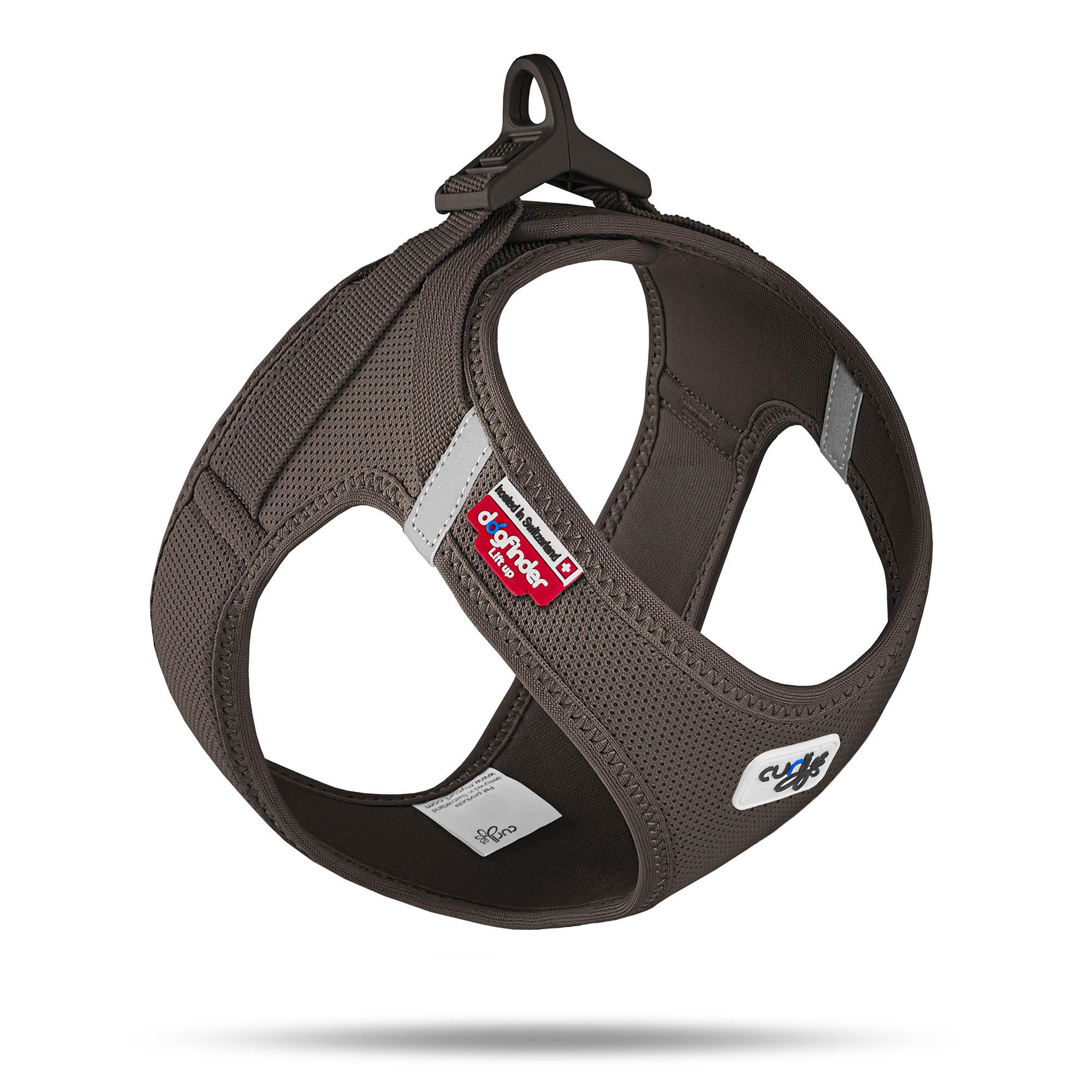 Curli Geschirr Air-Mesh Braun