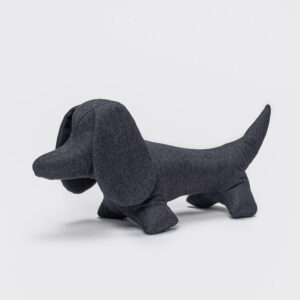 Deko Hund Paul, Fishbone Dark Grey