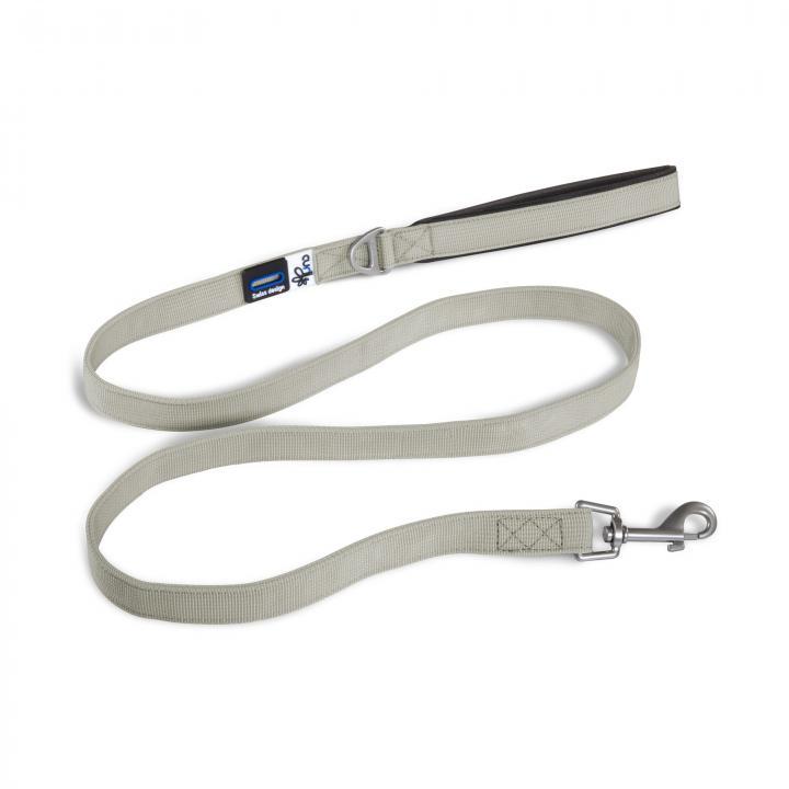 Curli Basic Nylon Führerleine Grau