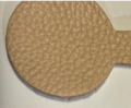 Tauleine mit Leder Beige – Bild 2