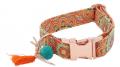Hundeleine Hippie mit Silber Orange – Bild 2