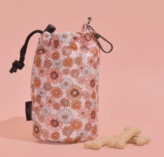 Leckerlibeutel mit Kordelzug Groovy Florals