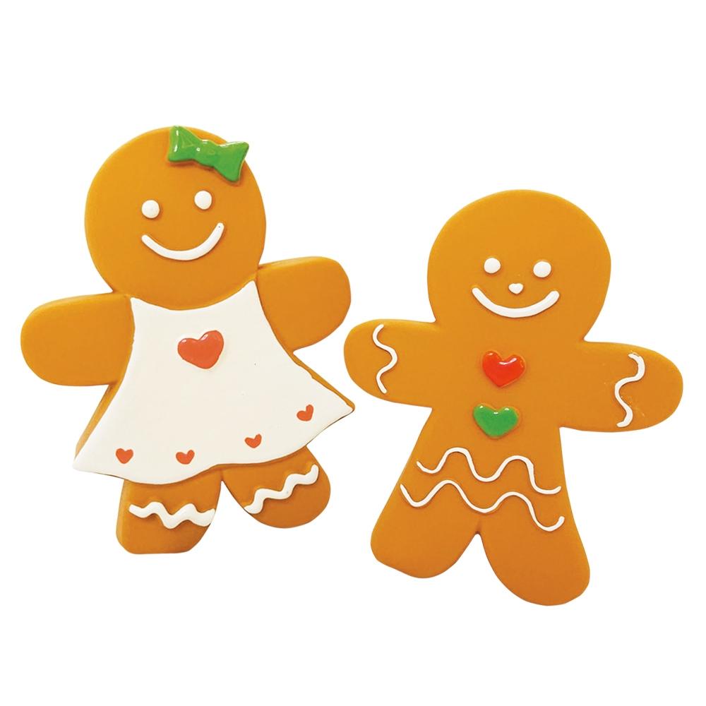 Xmas Latex Ginger Couple Braun