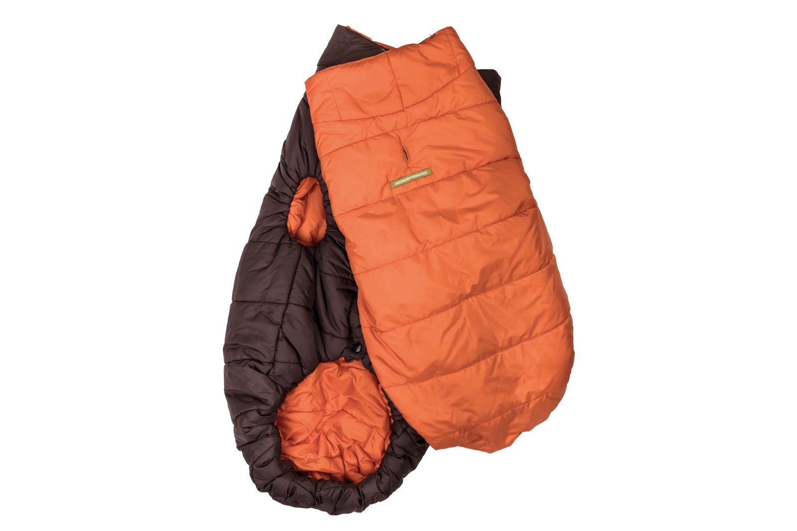 Biccol Daunenveste Braun/Orange