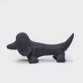 Deko Hund Paul, Fishbone Dark Grey – Bild 2