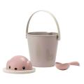 Futter Aufbewahrungsbox Grau/Pink – Bild 2