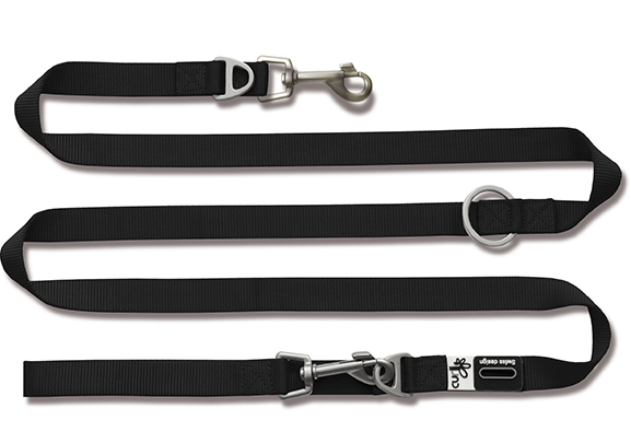 Curli Basic Nylon Führerleine Schwarz