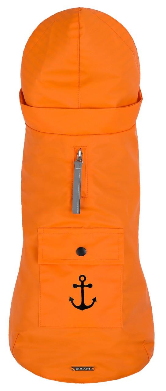Regenmantel Cire Orange