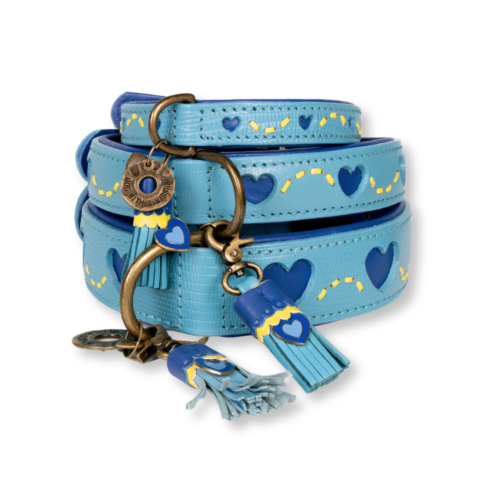 Halsband Sky Blau