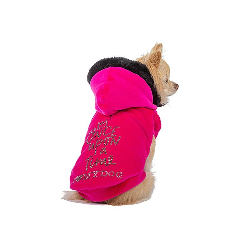 Sweatshirt Bicolor Fuxia oder Camel