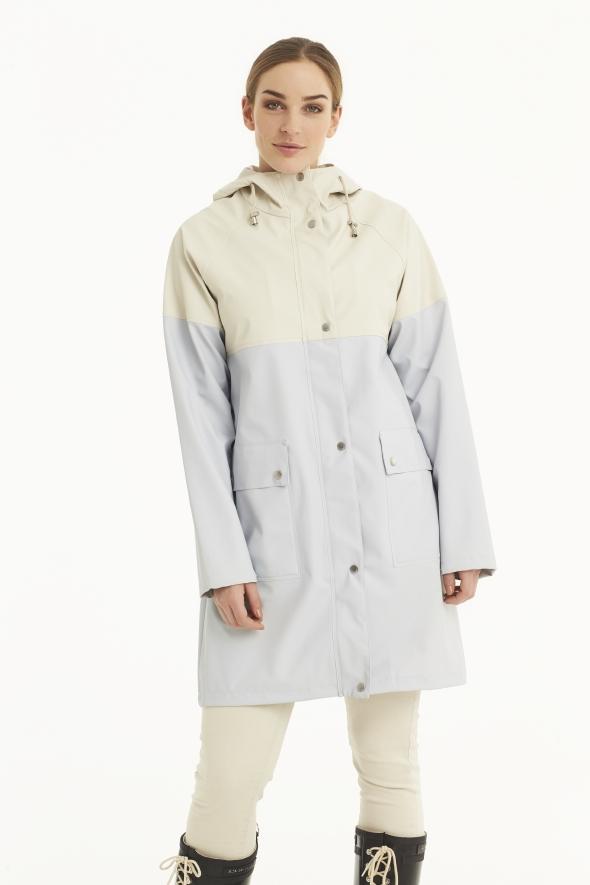 Regenjacke zweifarbig