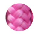 Tauleine mit Leder Pink – Bild 2