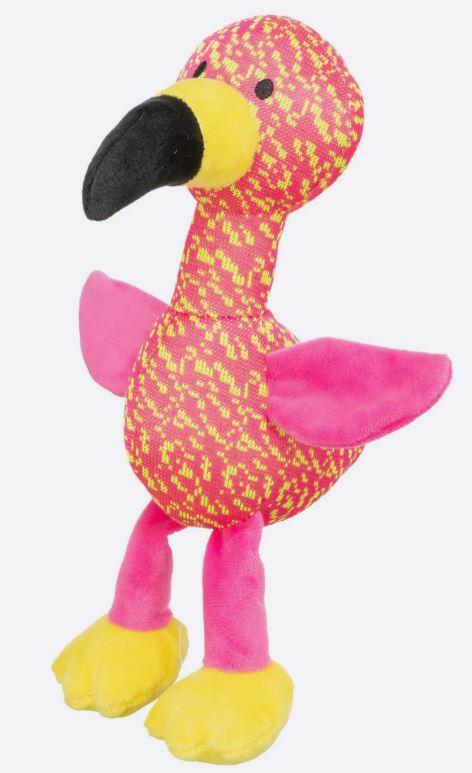 Hundespielzeug Flamingo