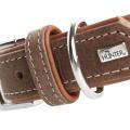 Halsband Porto Dunkelbraun/Cognac – Bild 2