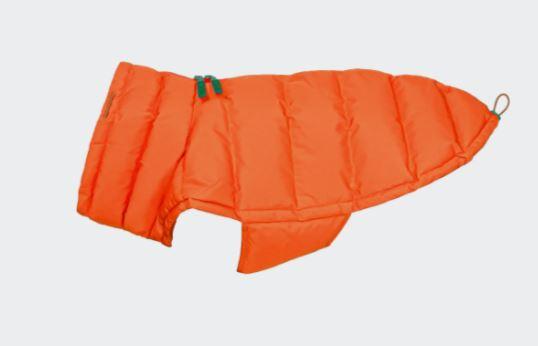 Hundemantel Alaska für Französische Bulldoggen Burnt Orange
