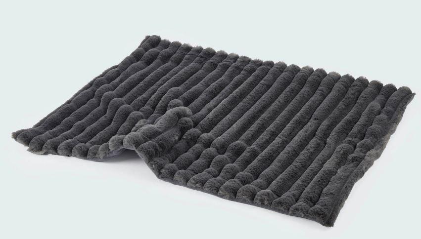Hundedecke Webpelz, Anthrazit