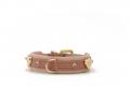 Lederhalsband Ciao Mamma Altrosa – Bild 3