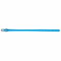 Lederhalsband round oder glatt Blau – Bild 3