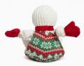 Knottie Snowman, Weiss/Grün/Rot – Bild 4