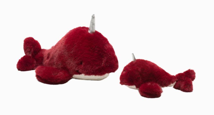 Noel Narwhal Knootie Bordeaux