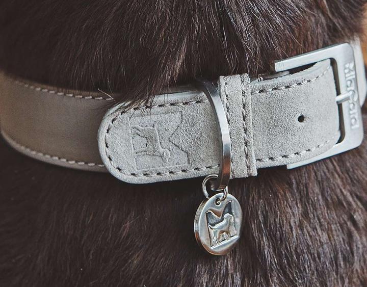 Halsband Como Graphit
