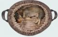 Cosy Dog Bed Deluxe Braun - Hundebett für Dackel und kleine Hunde – Bild 4
