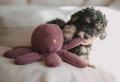 Hundespielzeug Wales Oktopus, Aubergine – Bild 2