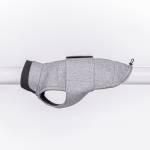 Hundemantel Brooklyn Dackel Flanell Grey