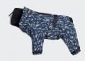 Hundewintermantel mit Beinen Blau – Bild 2