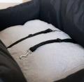 Hundeautositz Schwarz – Bild 7