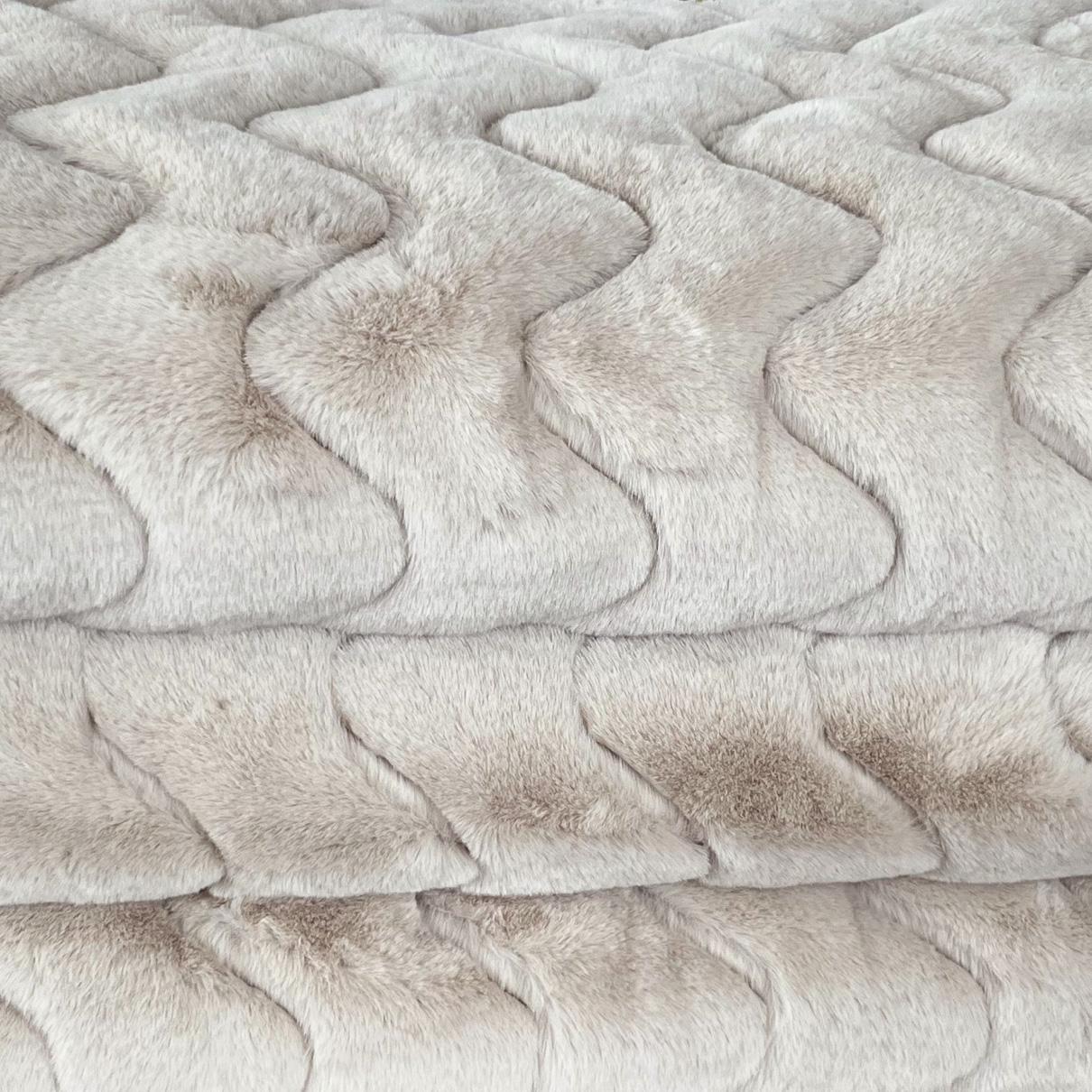 COSYPLAID Hermelin Sand