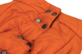 Biccol Daunenveste Braun/Orange – Bild 3